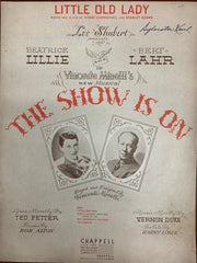 The Show Is On unsigned sheet music