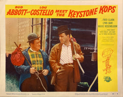 Abbott and Costello "Meet the Keystone Kops" Lobby Card