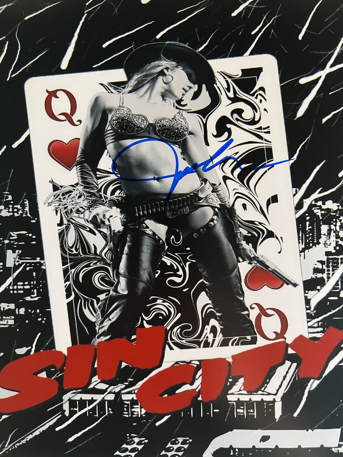 Jessica Alba signed photo