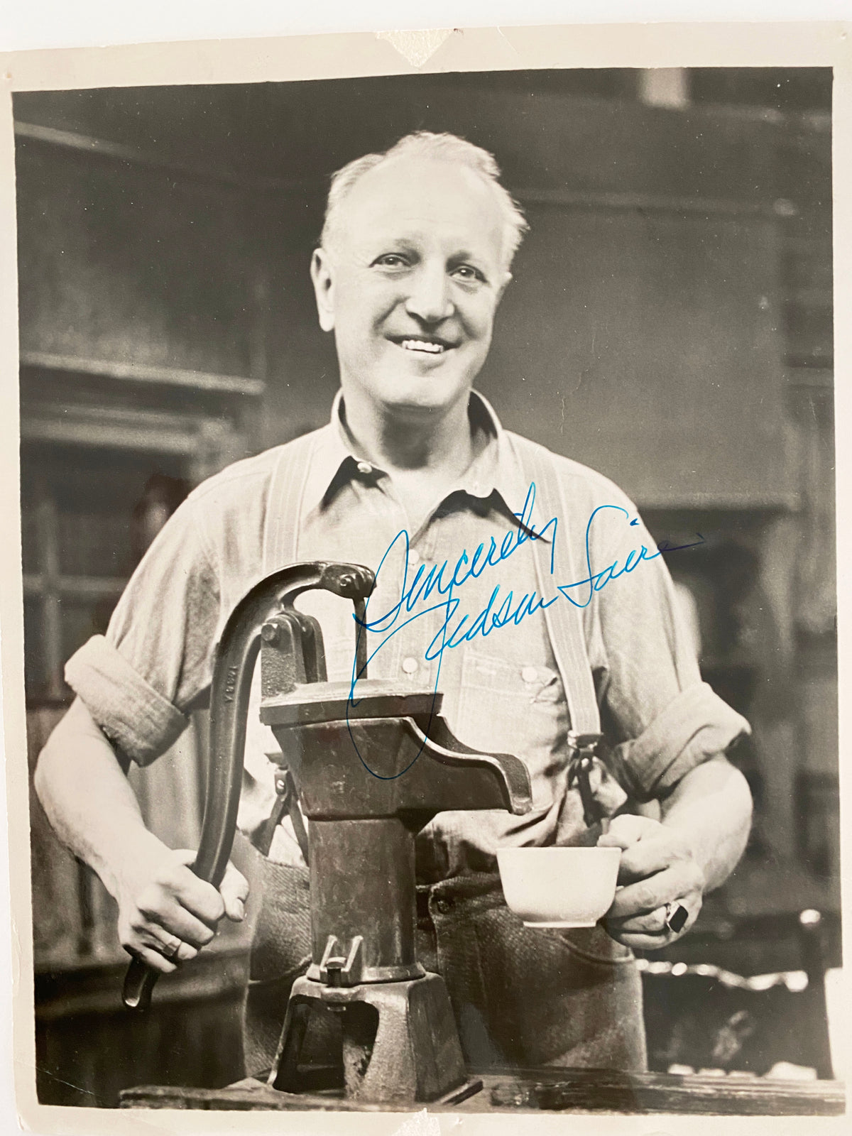 Mama Series Judson Laire signed photo