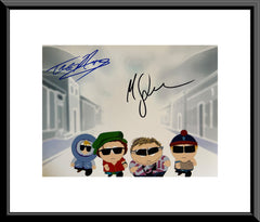 South Park Trey Stone and Matt Parker signed photo
