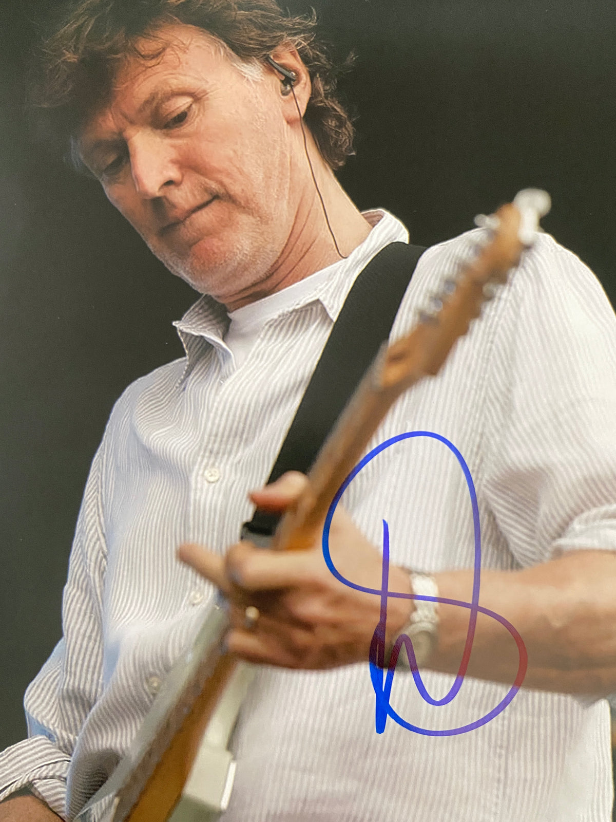 Traffic Steve Winwood signed photo. GFA Authenticated