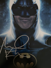 Batman Michael Keaton signed movie photo