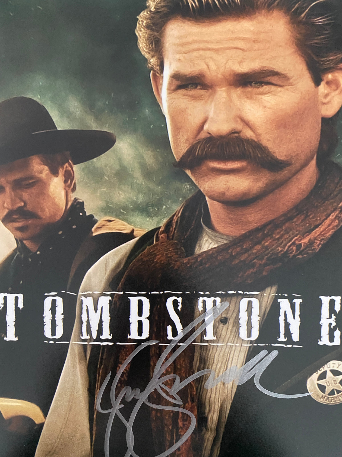 Tombstone Kurt Russell signed movie photo