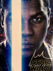 Star Wars John Boyega signed movie photo