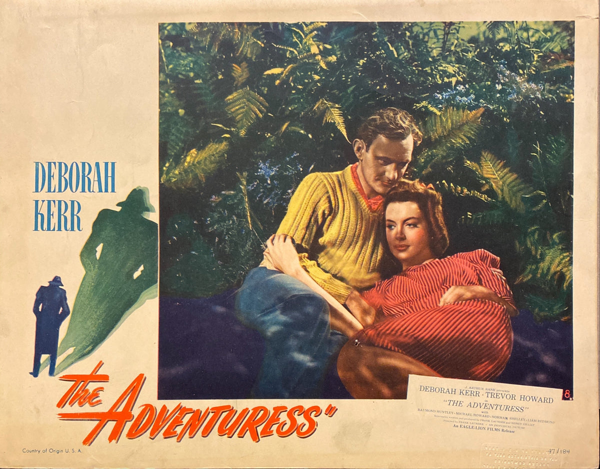 Deborah Kerr and Trevor Howard "The Adventuress" Lobby Card