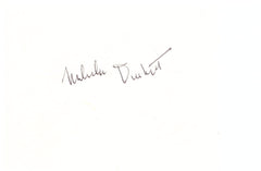 MLB Star Mahlon Duckett signed print.