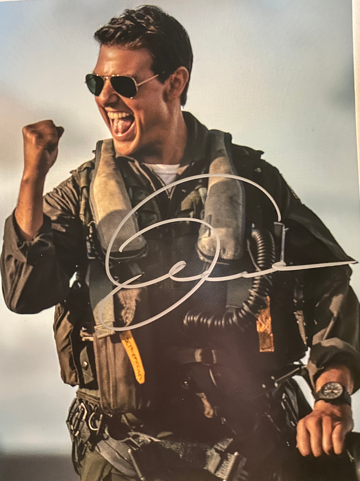 Top Gun Maverick Tom Cruise signed movie photo