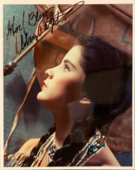 Debra Paget signed "Broken Arrow" movie photo