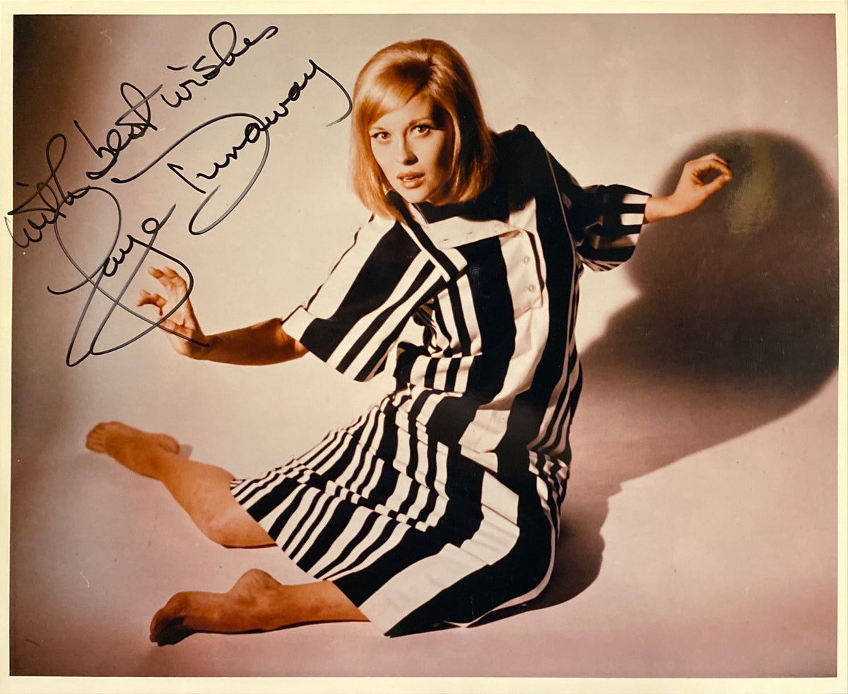 Faye Dunaway signed photo