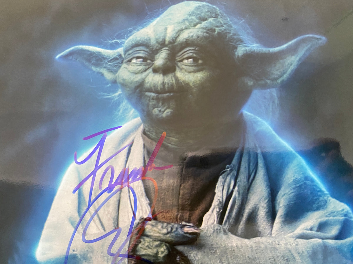 Star Wars Frank Oz signed photo