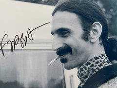 Frank Zappa signed photo