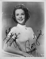 Piper Laurie signed photo