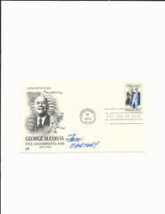 Comedian Jack Carter signed 1978 George M. Cohan  100th Anniversary First Day Cover