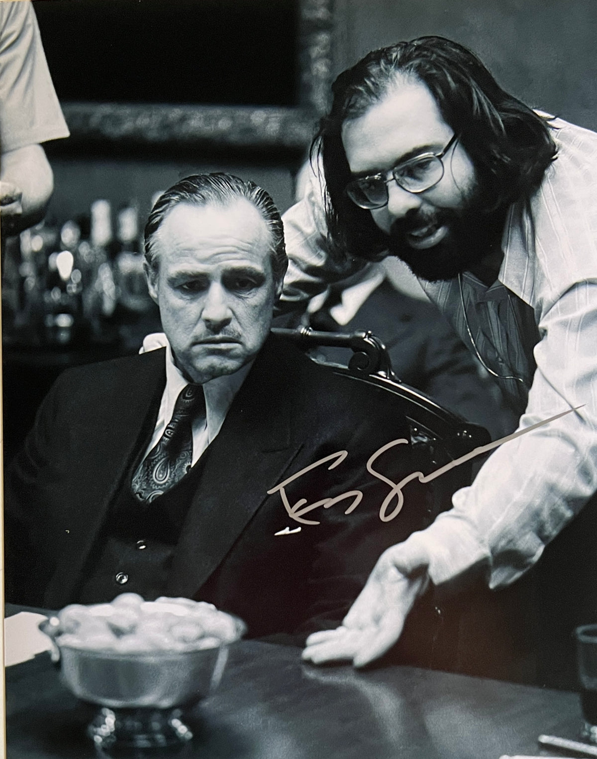 The Godfather Francis Ford Coppola signed photo
