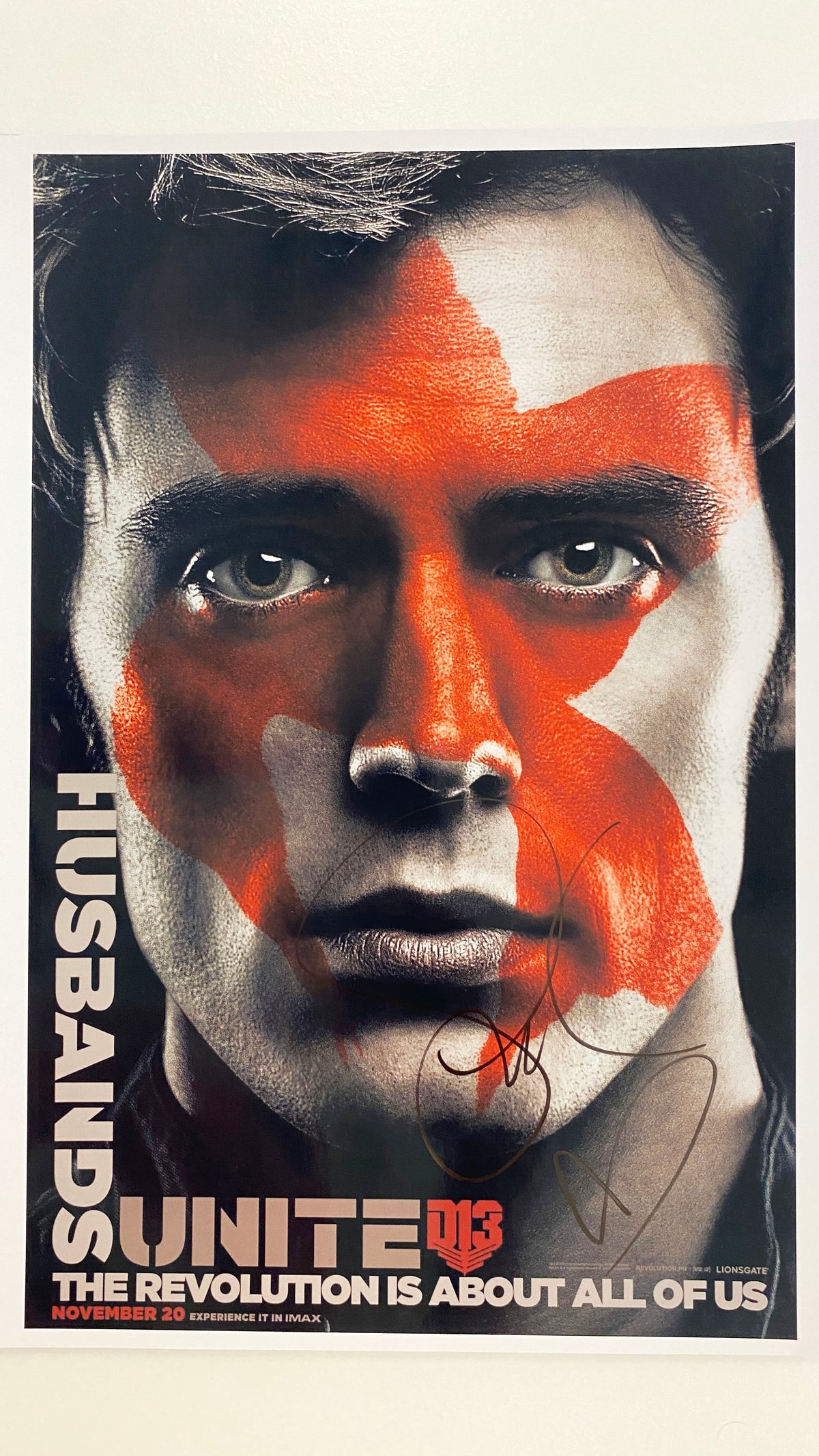 The Hunger Games: Mockingjay – Part 2 Sam Clafin signed