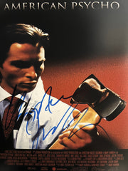 American Psycho Christian Bale signed photo
