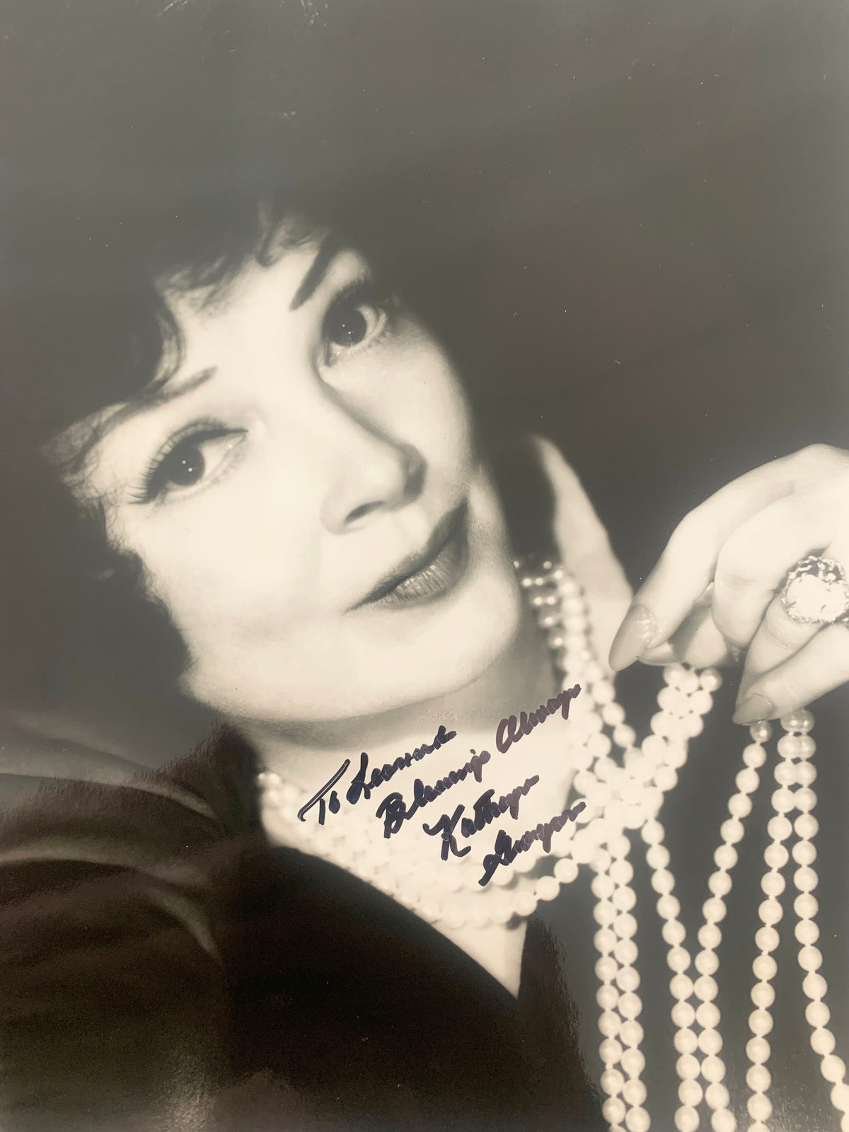 Anchors Aweigh Kathryn  Grayson signed photo