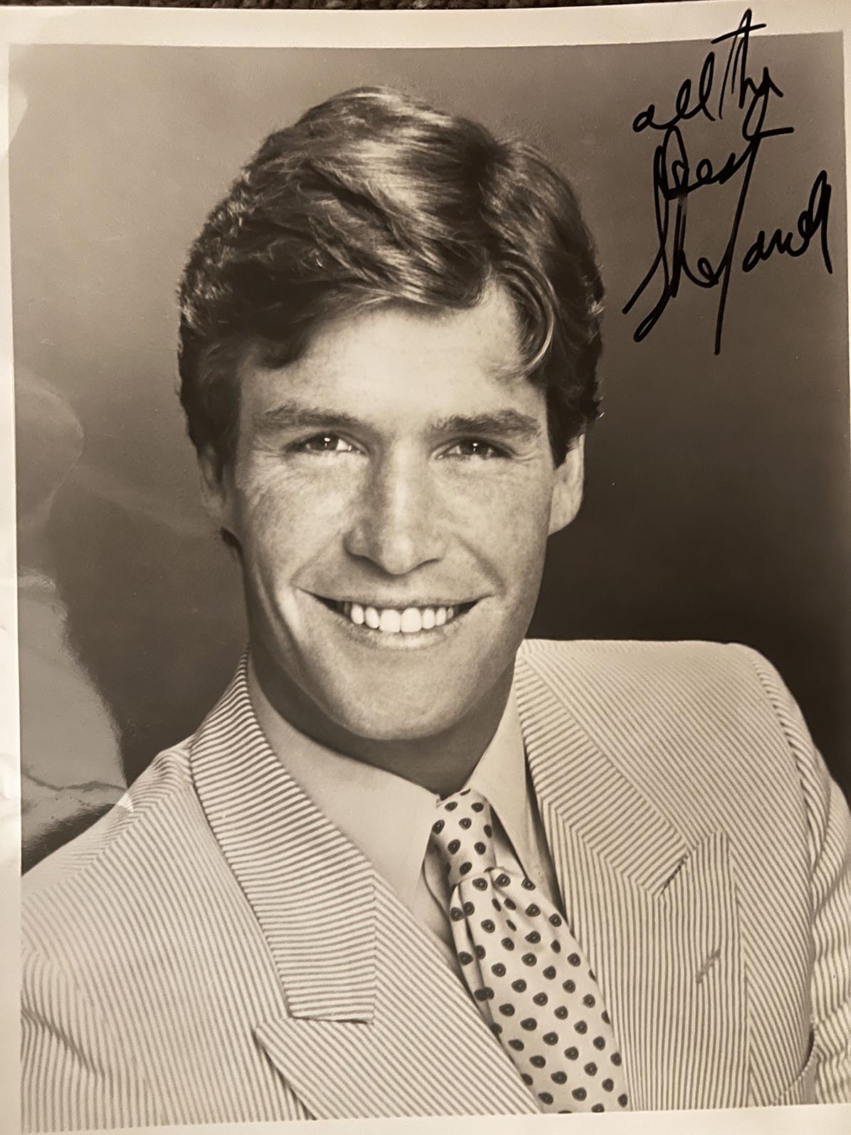 While You Were Sleeping Shea Farrell signed photo