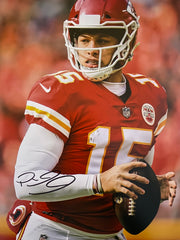 Kansas City Chiefs Patrick Mahomes signed photo