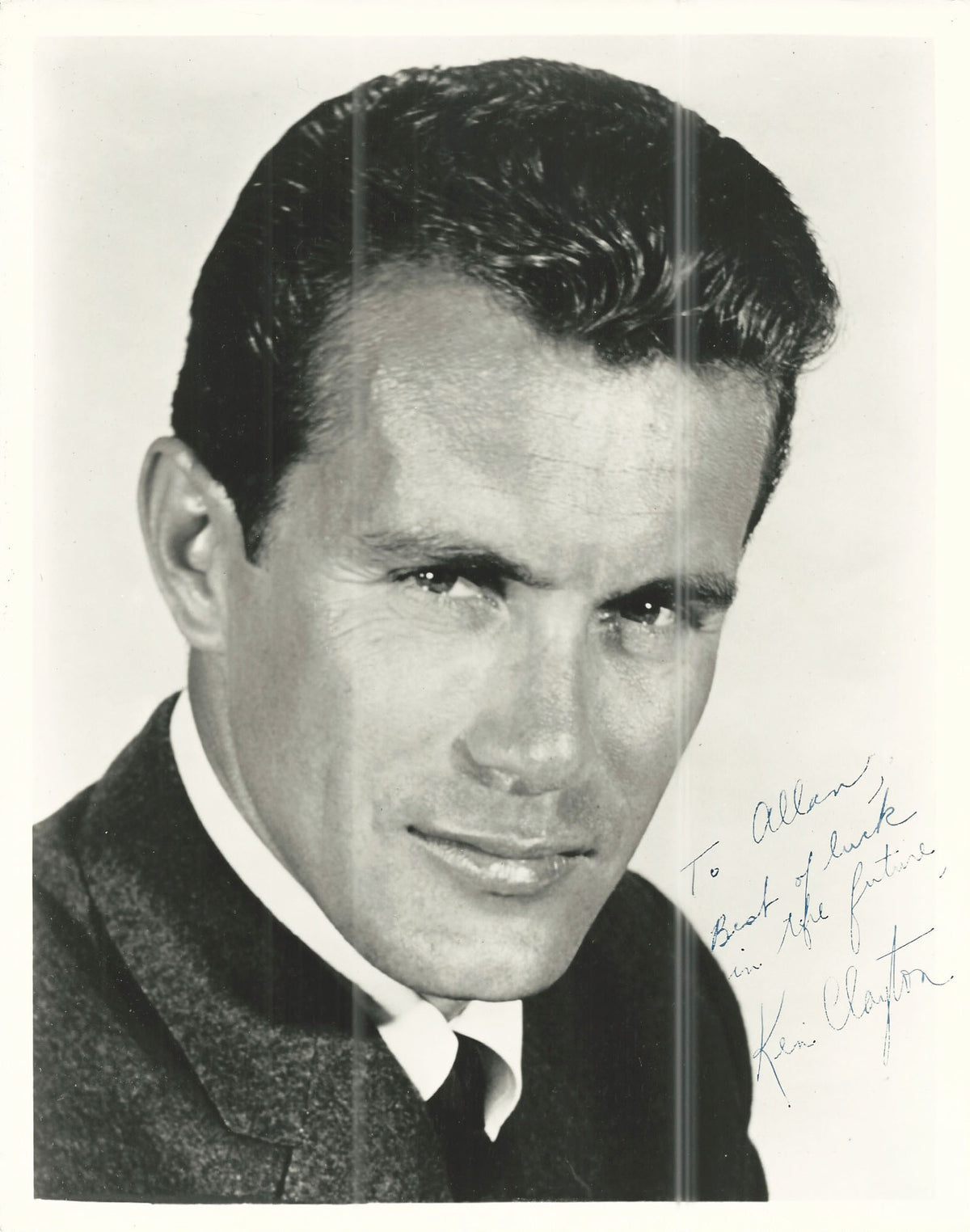 The Cosmic Man Ken Clayton Signed Photo