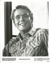 Eddie Macon's Run John Schneider Signed Movie Photo