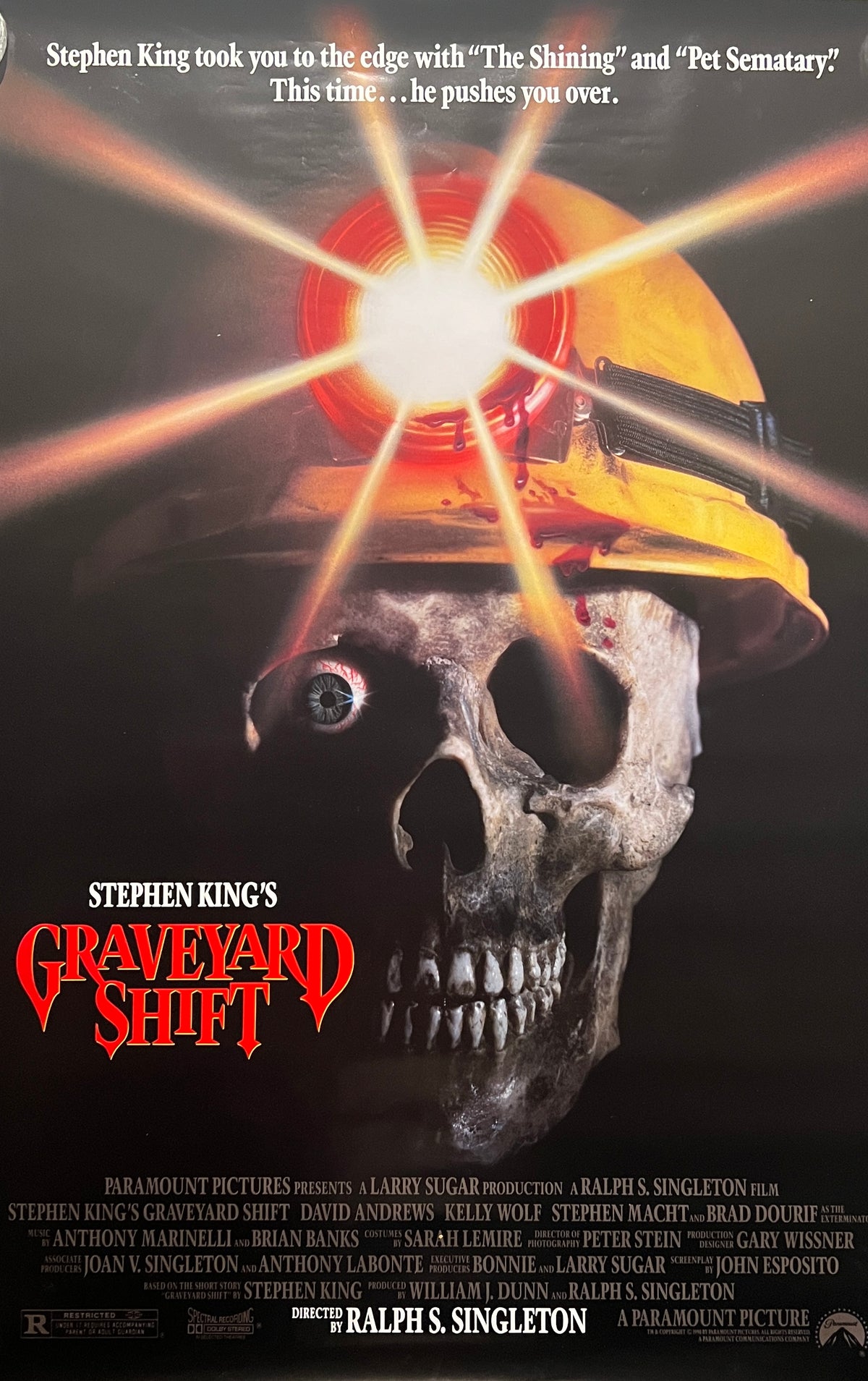 Graveyard Shift 1990 original movie poster