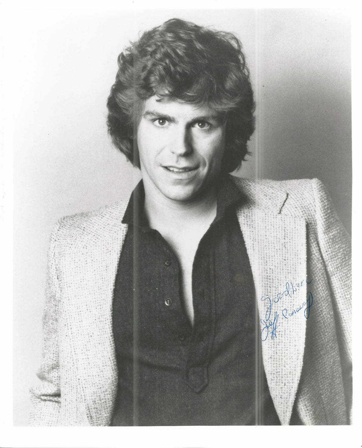 Taxi Jeff Conaway signed photo