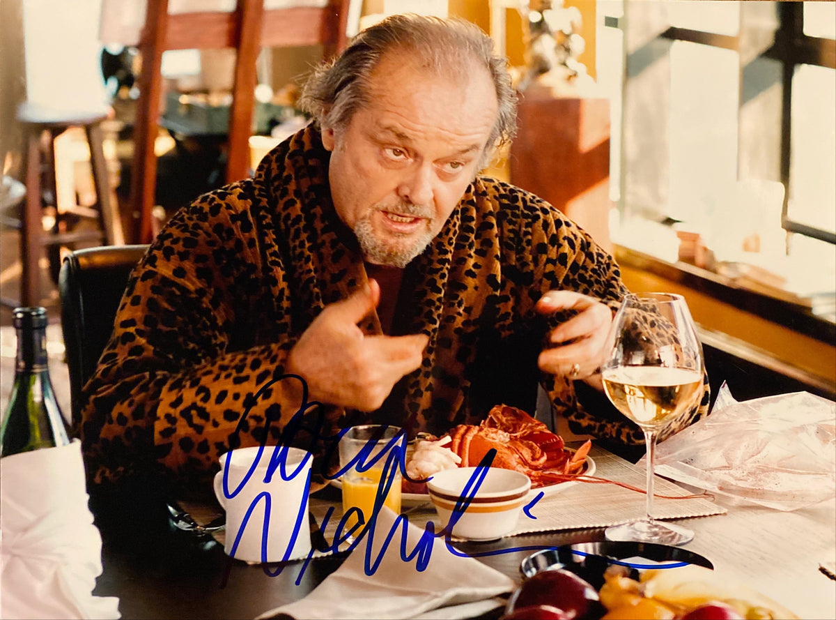 Jack Nicholson signed "The Departed" movie photo
