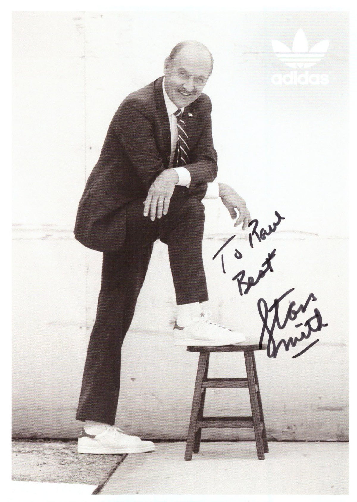Tennis Grand Slam Winner Stan Smith signed photo