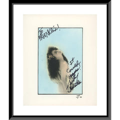 The Love Goddess Judy Tenuta original autographed photo - framed