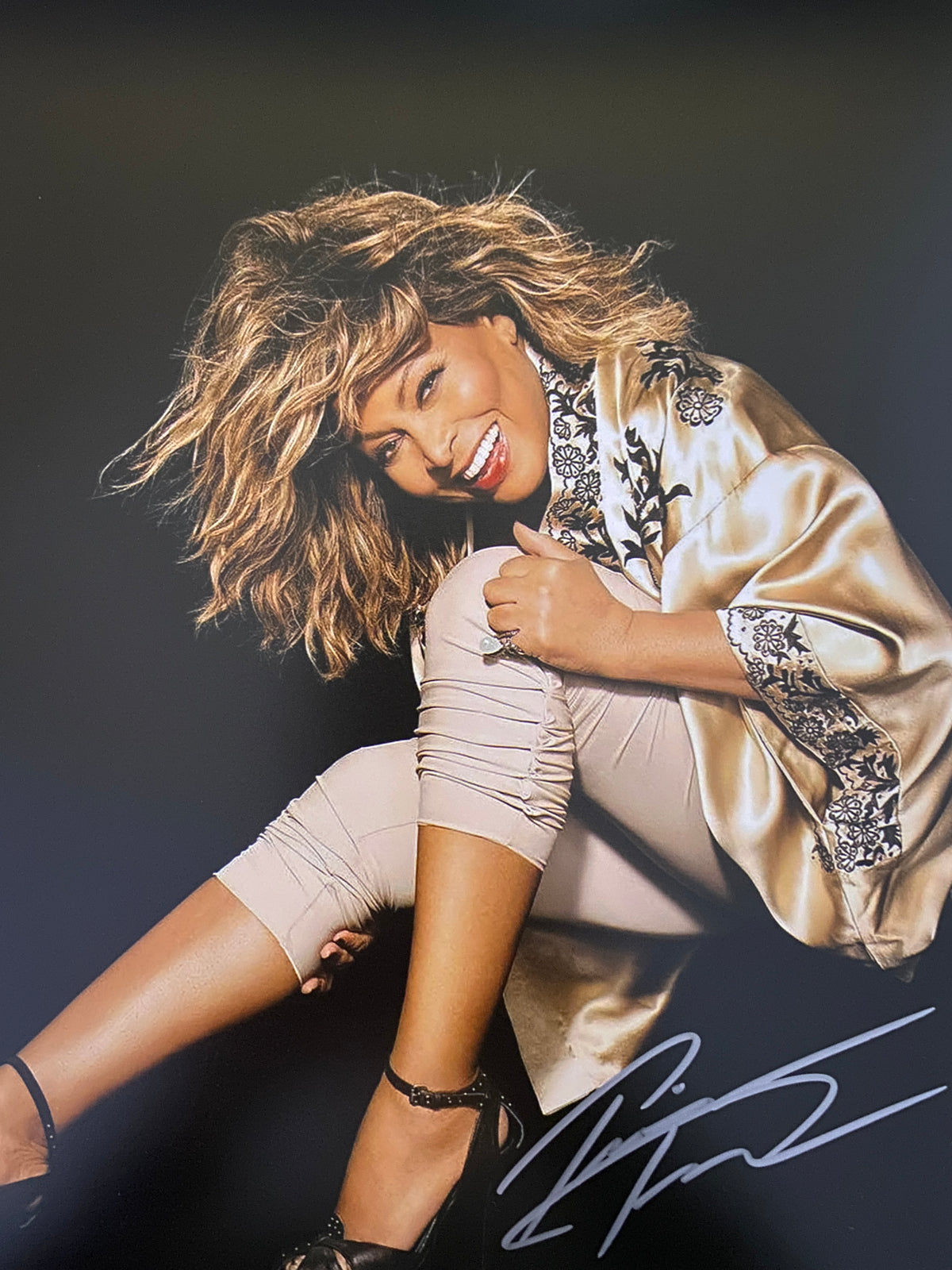 Tina Turner signed photo