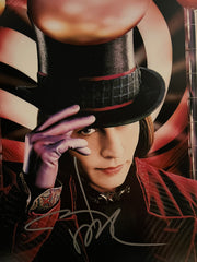 Johnny Depp signed photo