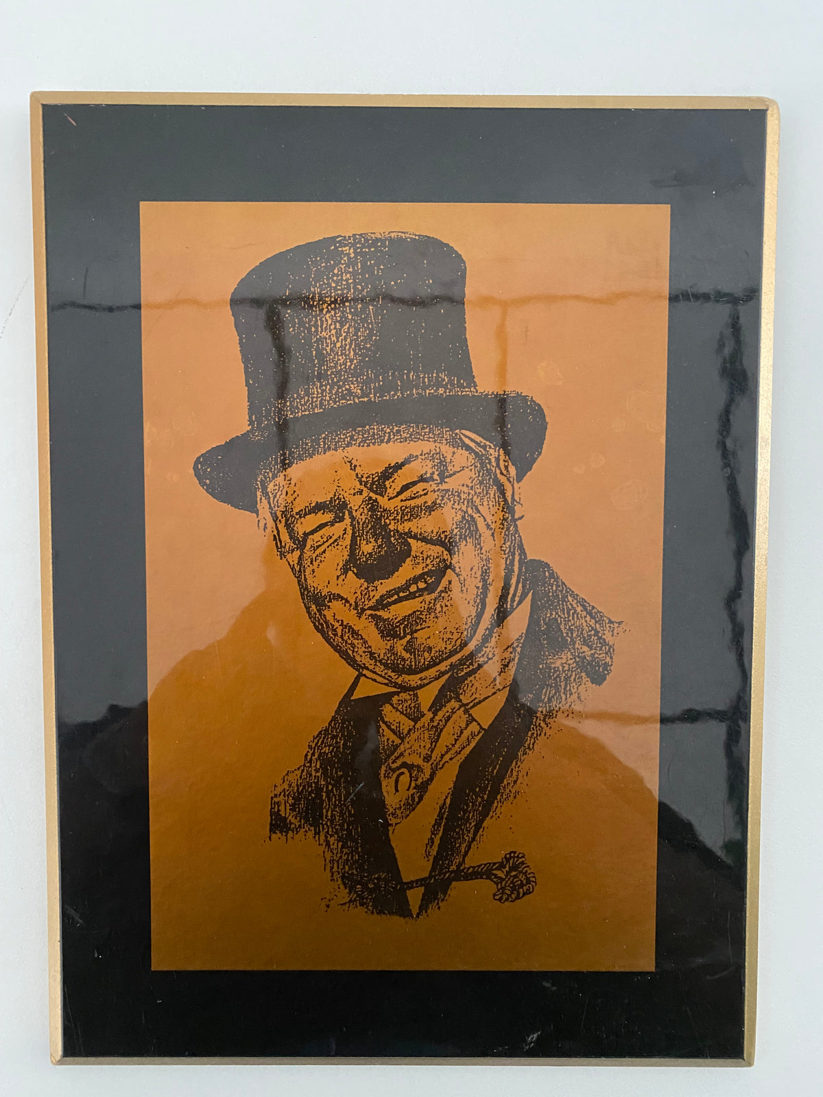 WC Fields unsigned Plaque