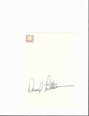 Talk Show Host David Letterman hand drawn Christmas card