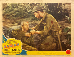 Robert Taylor "Bataan" original Lobby Card