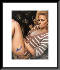 Wolf of Wall Street Margot Robbie signed photo