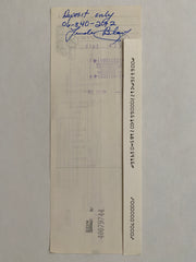 Linda Blair Star Wares consignment signed check