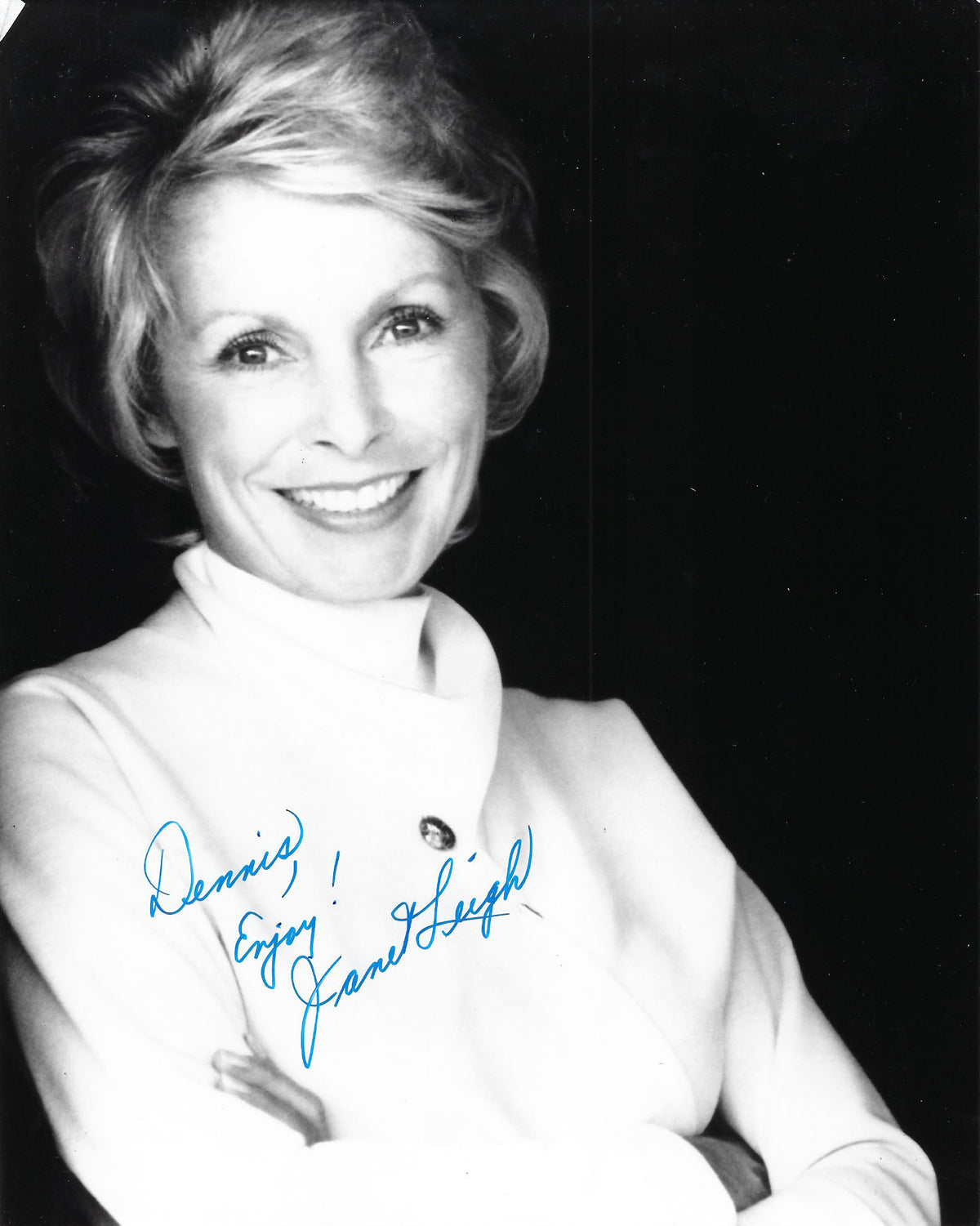 Psycho Janet Leigh signed photo