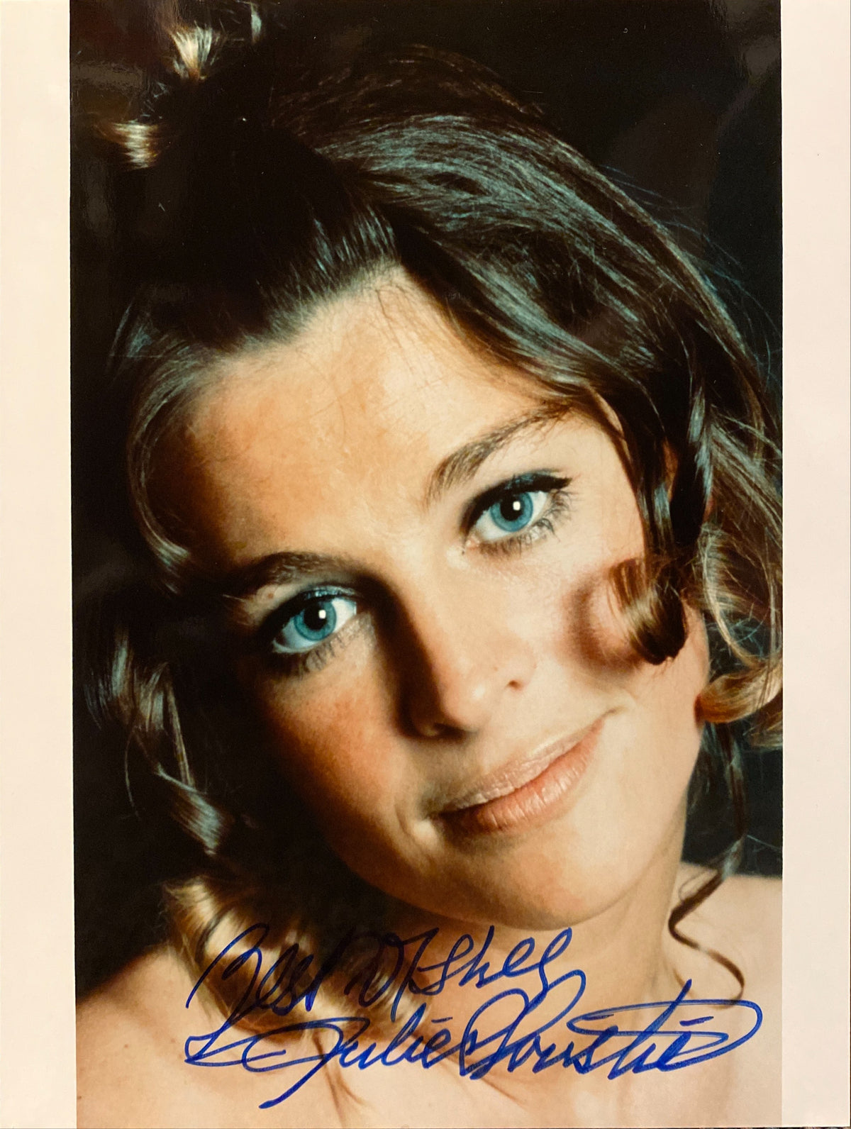 Julie Christie signed photo