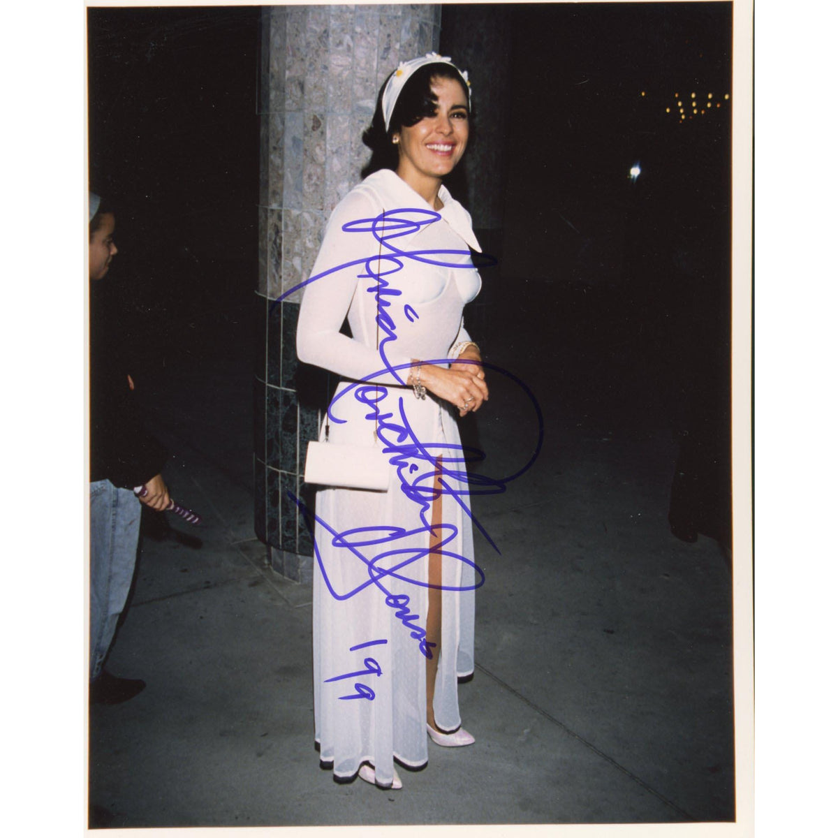 The Running Man Maria Conchita Alonso original autographed photo - framed