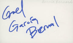 The Motorcycle Diaries Gael García Bernal signature cut