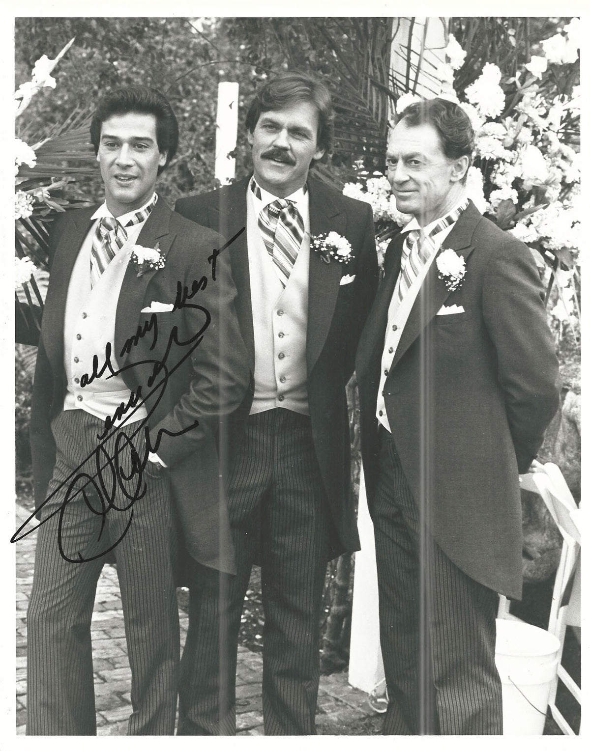 Flamingo Road Fernando Allende Signed Photo