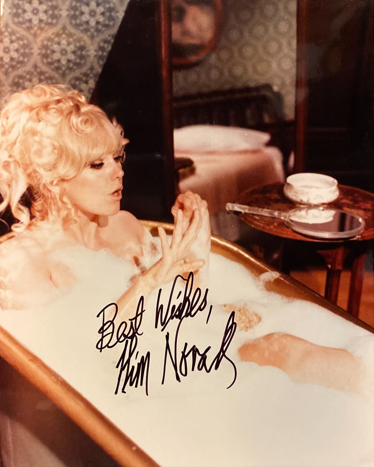 Kim Novak signed photo