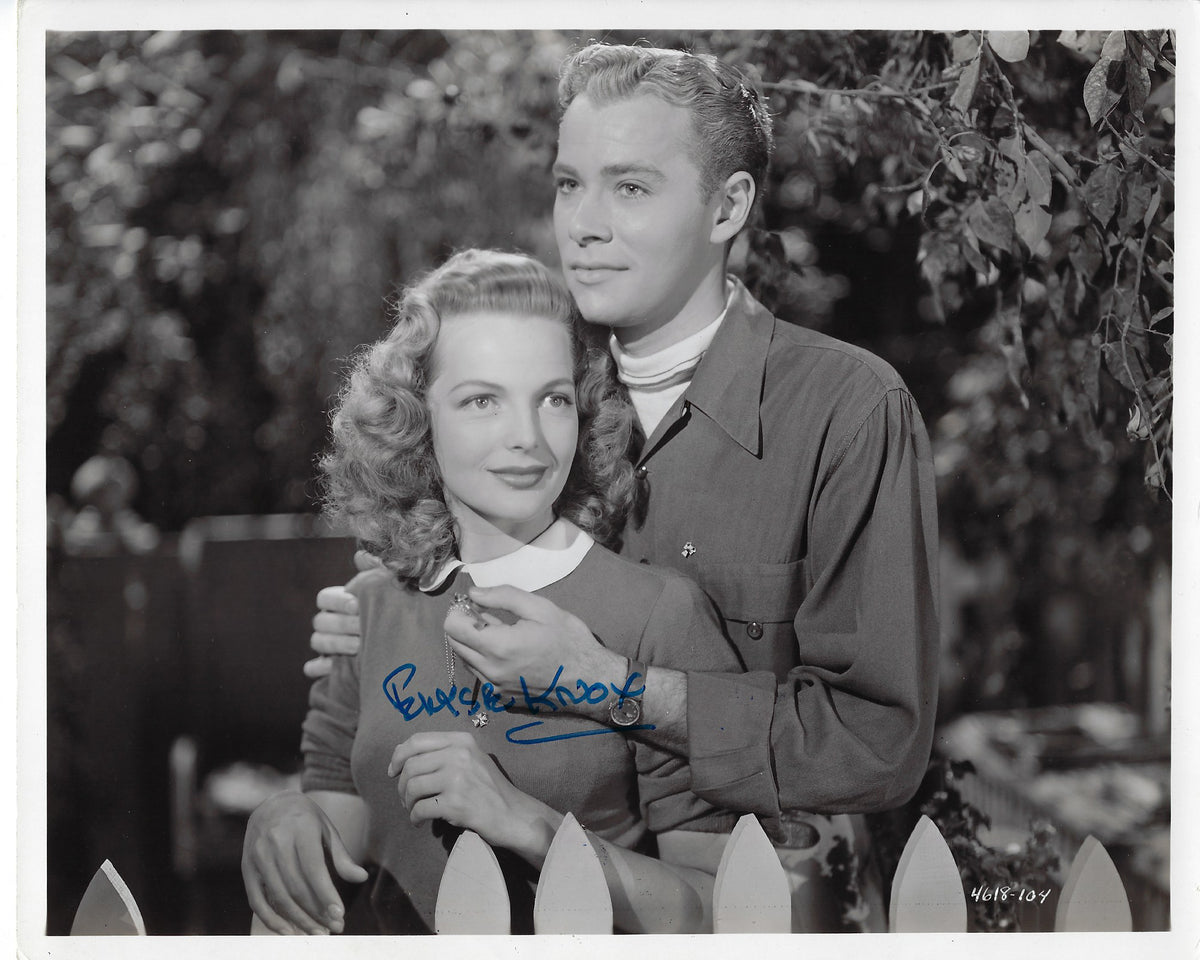 The Mummy's Tomb Elyse Knox Signed Photo