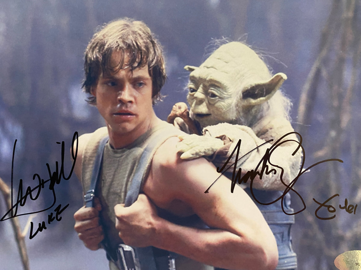 Star Wars signed photo
