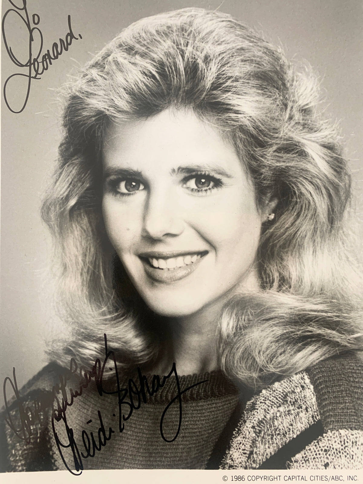 Superstition Heidi Bohay signed photo