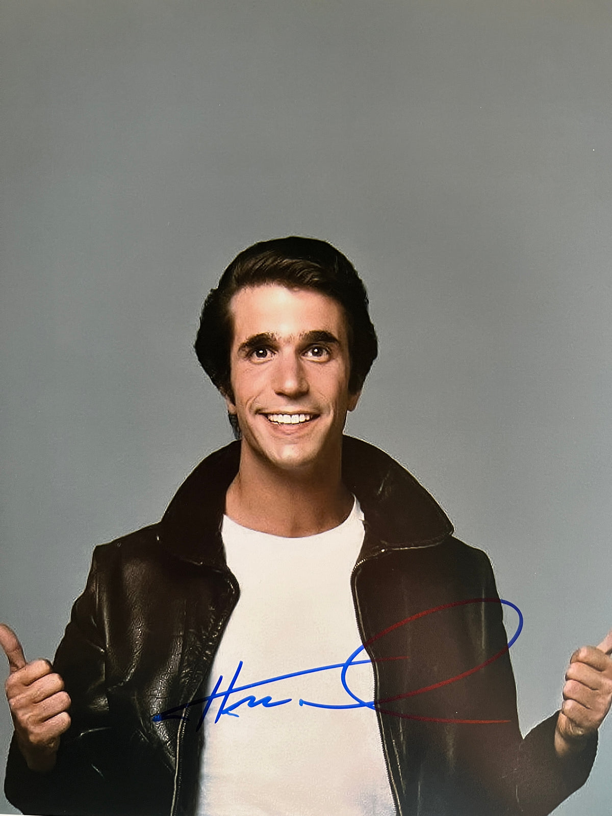 Happy Days The Fonz Henry Winkler signed photo