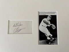 Philadelphia Phillies Star Curt Simmons signed collage
