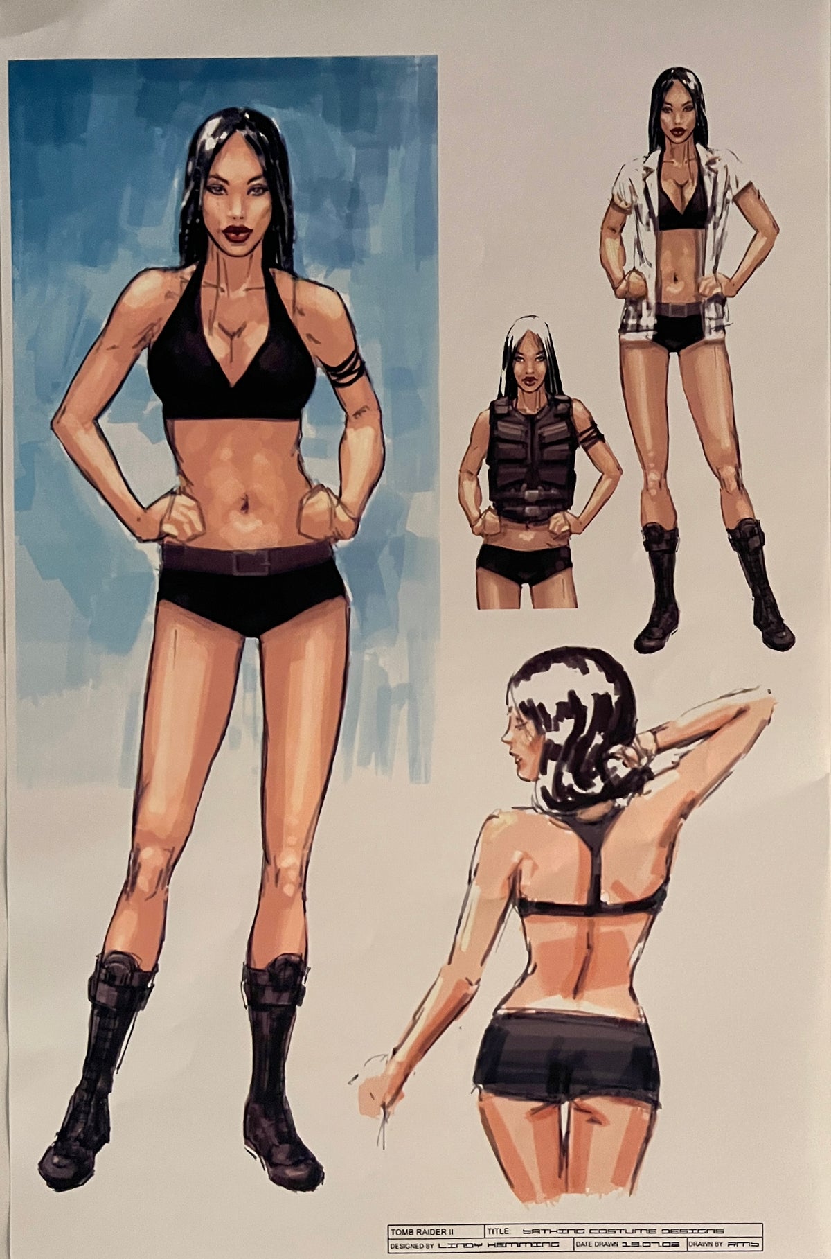 Lara Croft Tomb Raider Paramount Pictures concept art